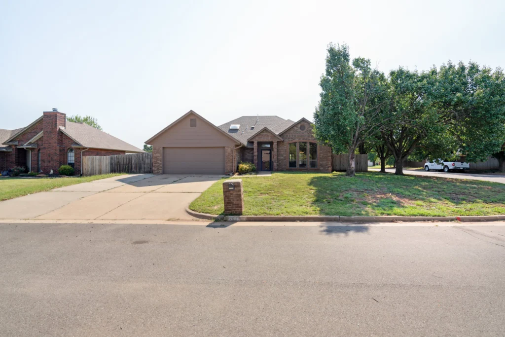 Edmond, OK, real house bought by Shawn Buys Houses