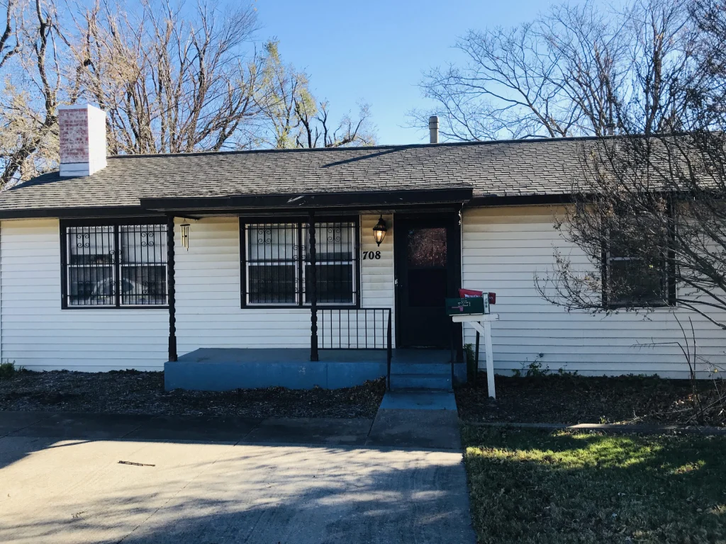 Midwest City, OK, real house bought by Shawn Buys Houses