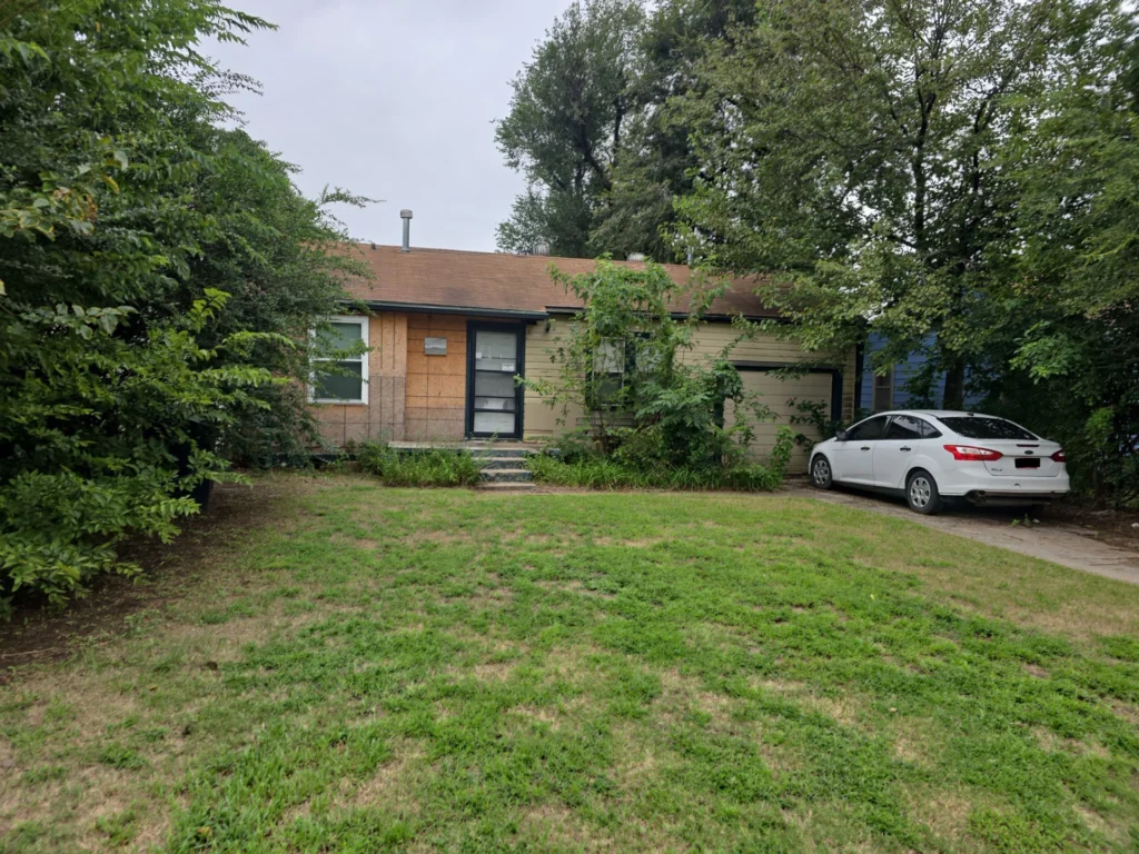 Oklahoma City, OK, real house bought by Shawn Buys Houses